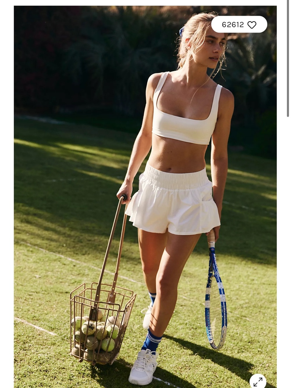 White Free People Movement Get Your Flirt On Shorts